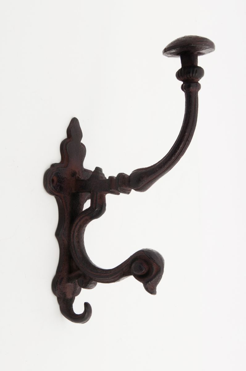 Long cast iron hook