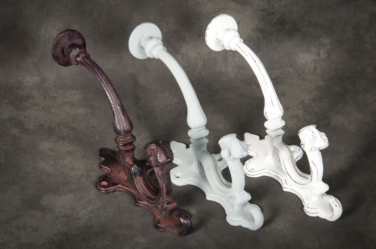 Long cast iron hook