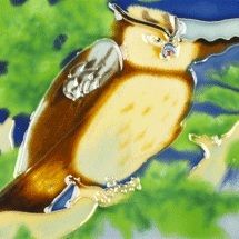 Kettle Trivet Owl