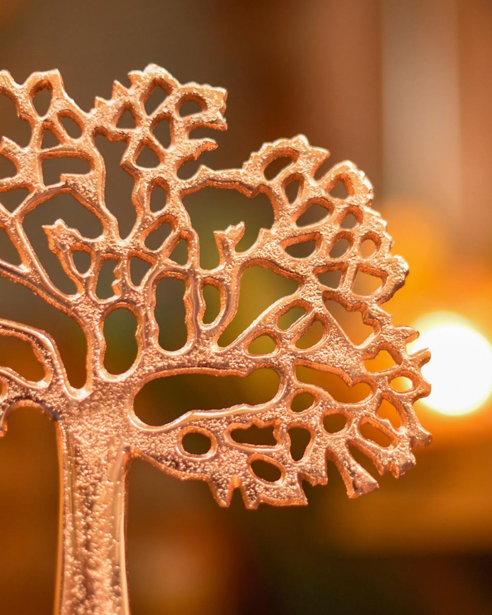 "Tree of Life" Ornament in an Antique Copper Finish