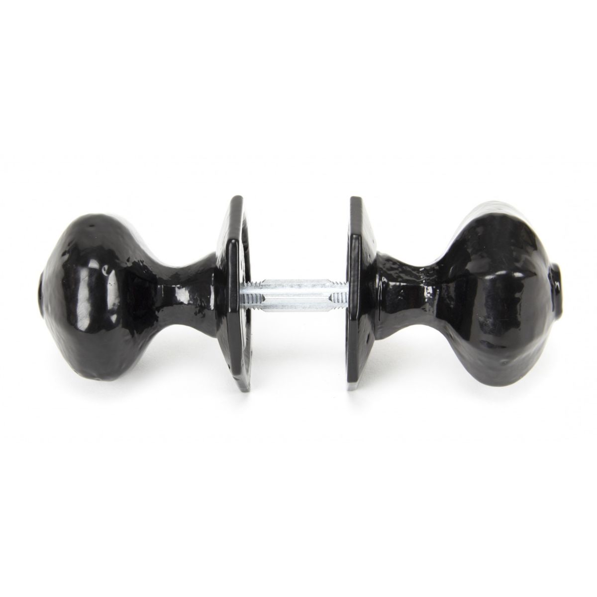 "Audley" Black Octagonal Mortice or Rim Knob Set 