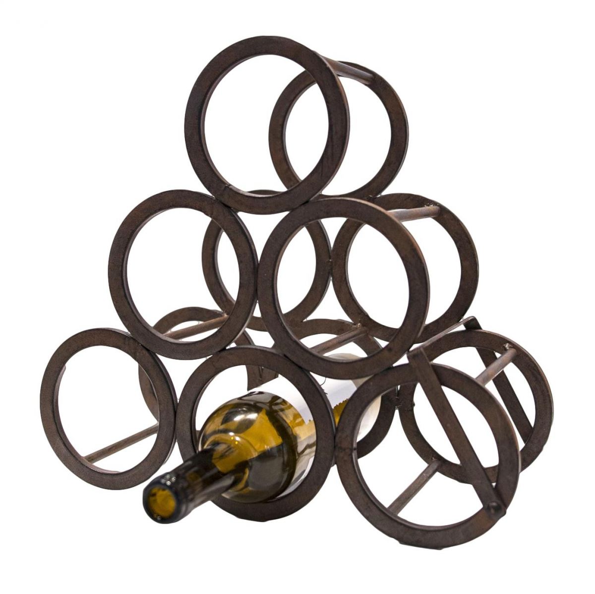 Triangular Shaped Size Bottle Wine Rack