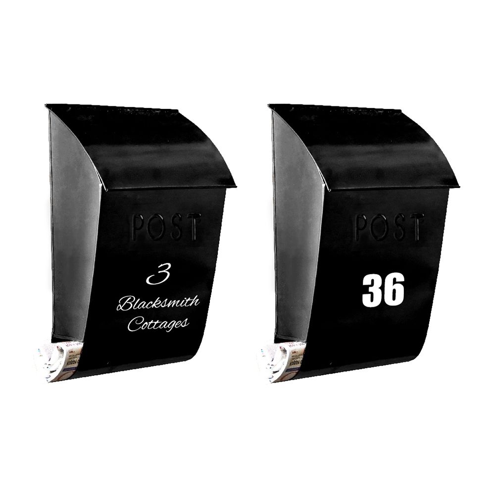 Post box personalisation ideas
