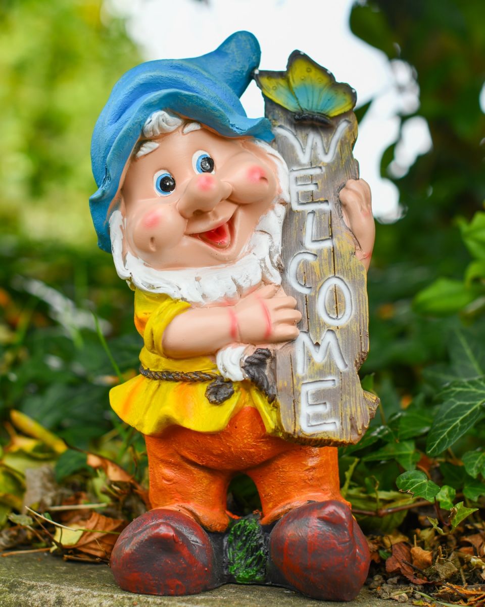"Franklin" the Welcoming Garden Gnome
