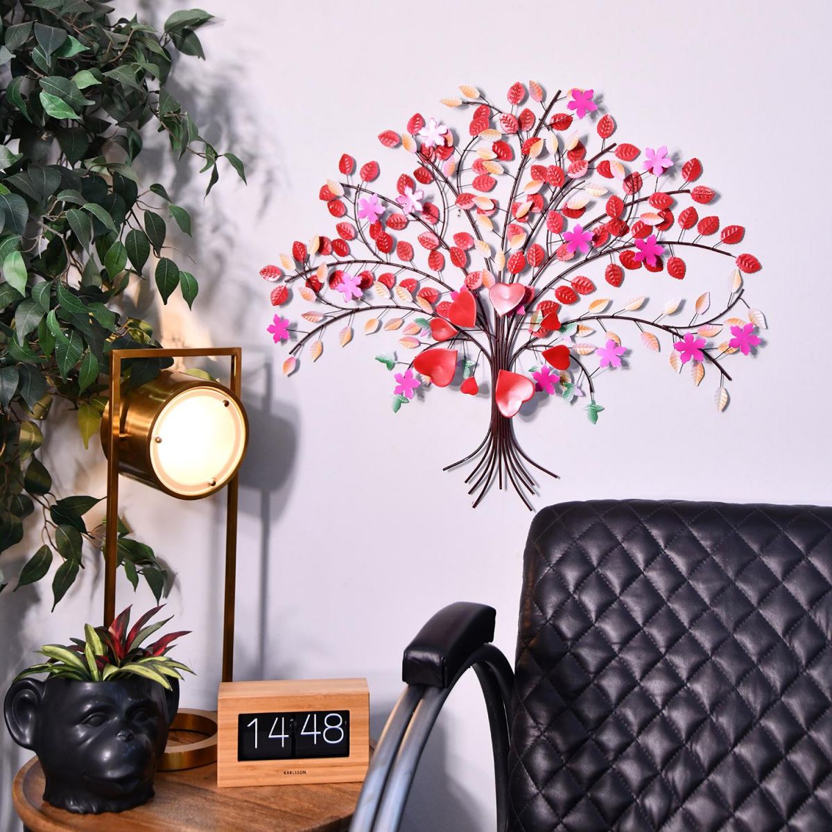 “Hearts Desire” Wall Art in Situ in the Sitting Room
