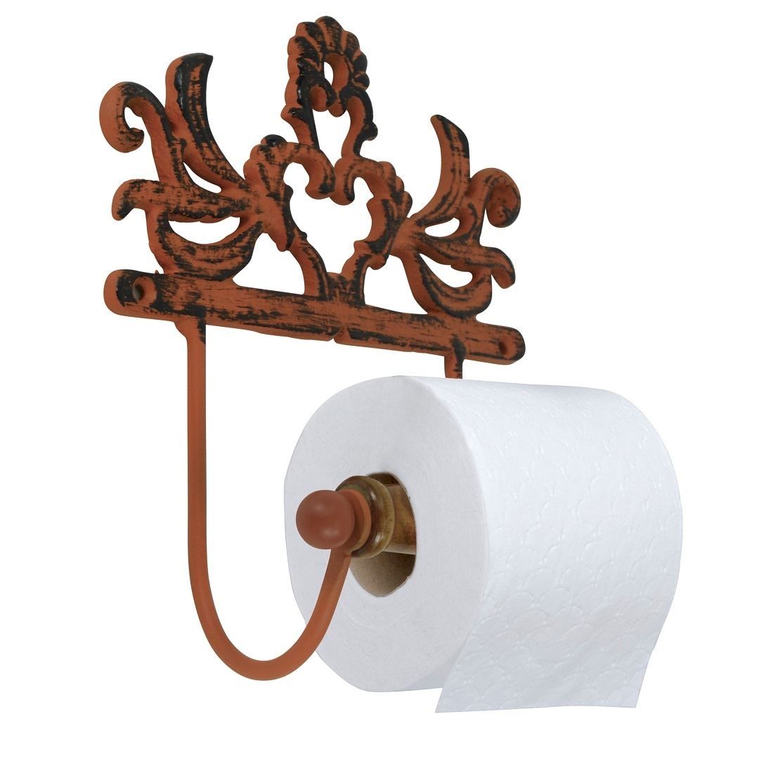 “Isadora Hall” Cast Iron Toilet Roll Holder