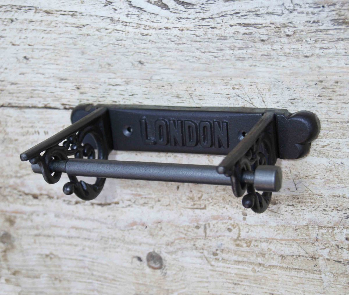 "London" Iron Toilet Roll Holder