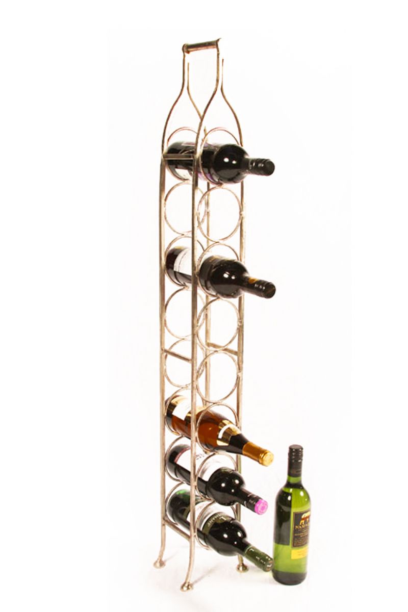 ’Monticello’ Space Saving Wine Rack in Situ
