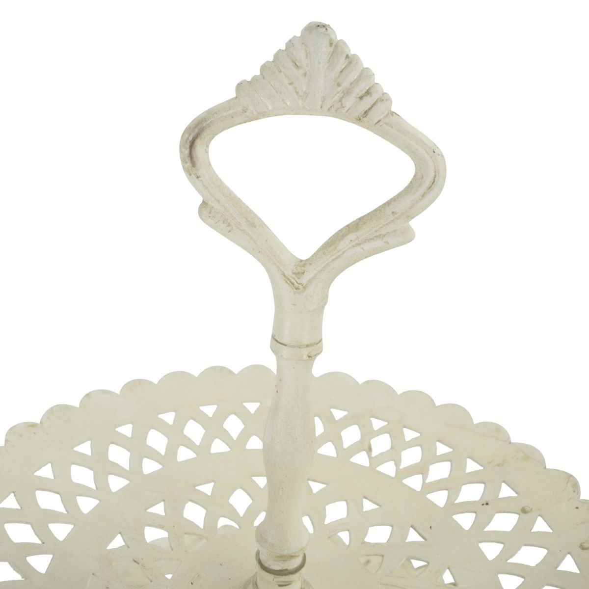 3 Tier White Table Top Cake Display Stand