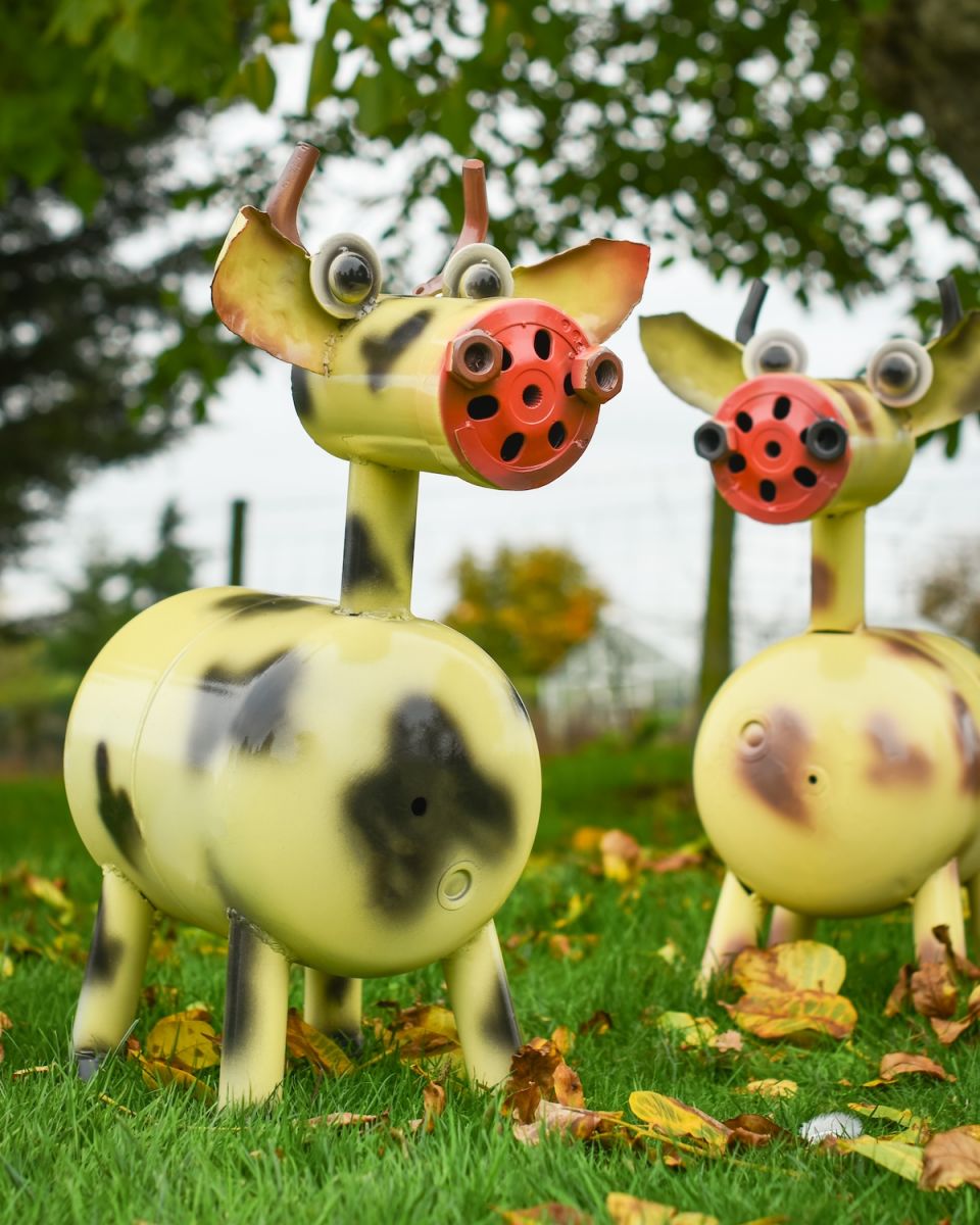"Petunia" the Cow Garden Sculpture