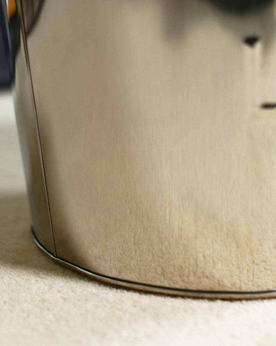Close-Up of Stainless Steel Design