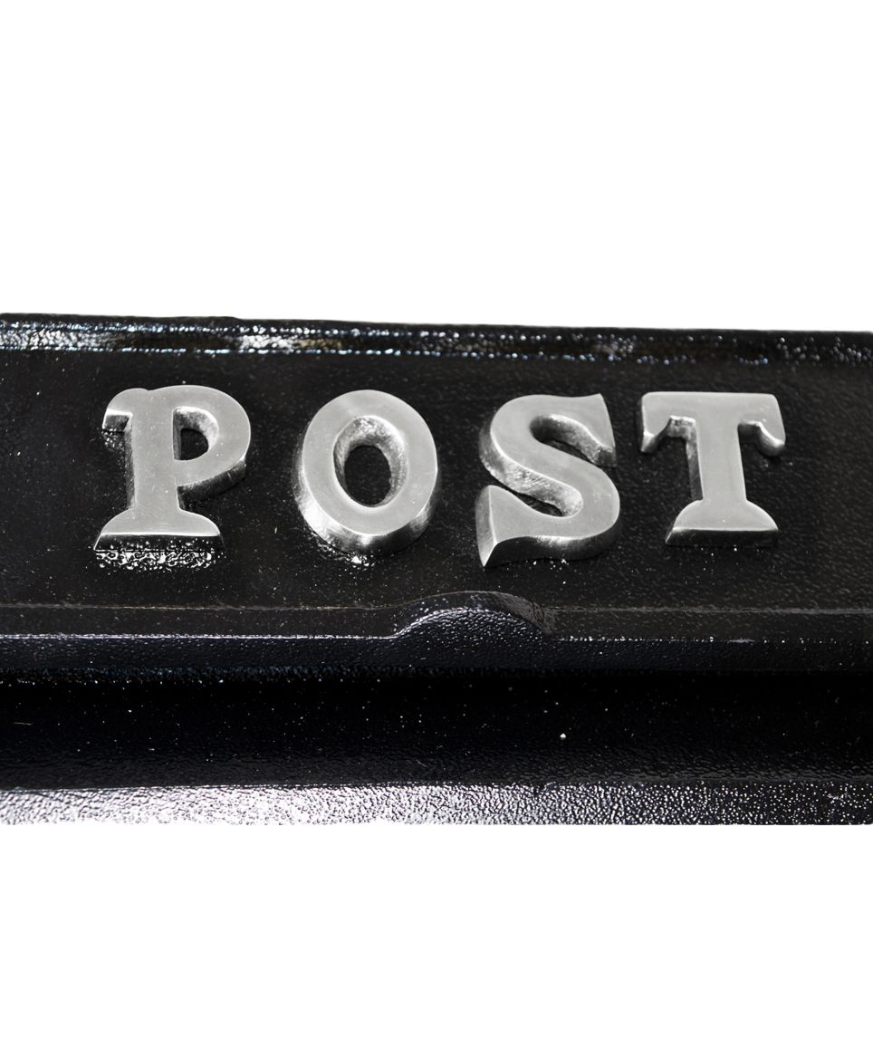 The Wording "POST" on the Top of the Post Box