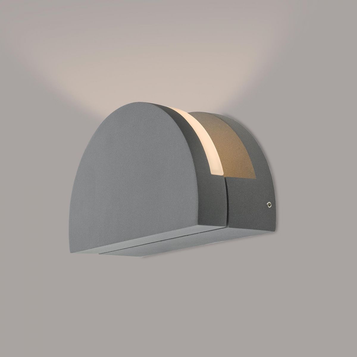 Adjustable Circle Wall Light Adjusted Upwards