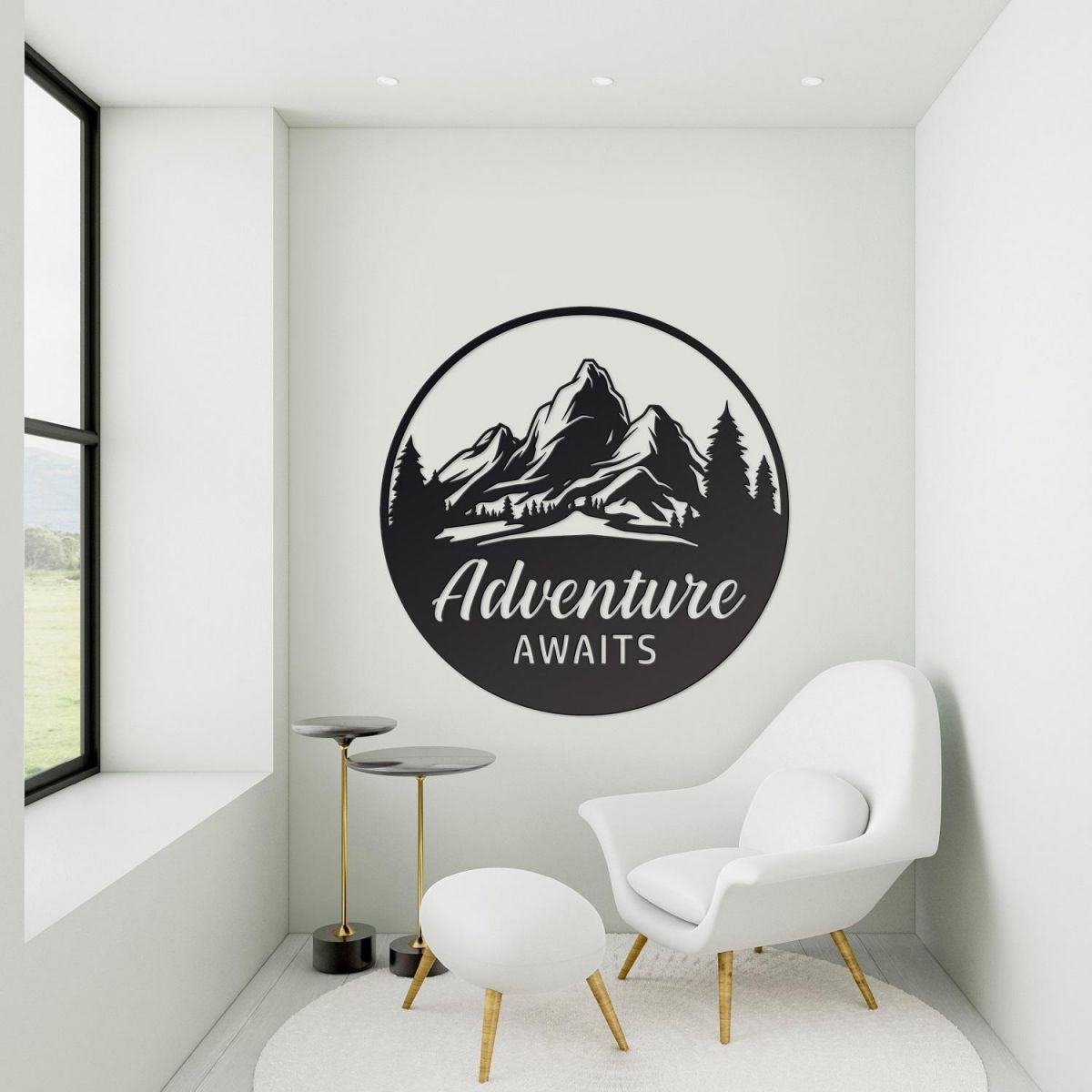Adventure Awaits in Living Room Space 