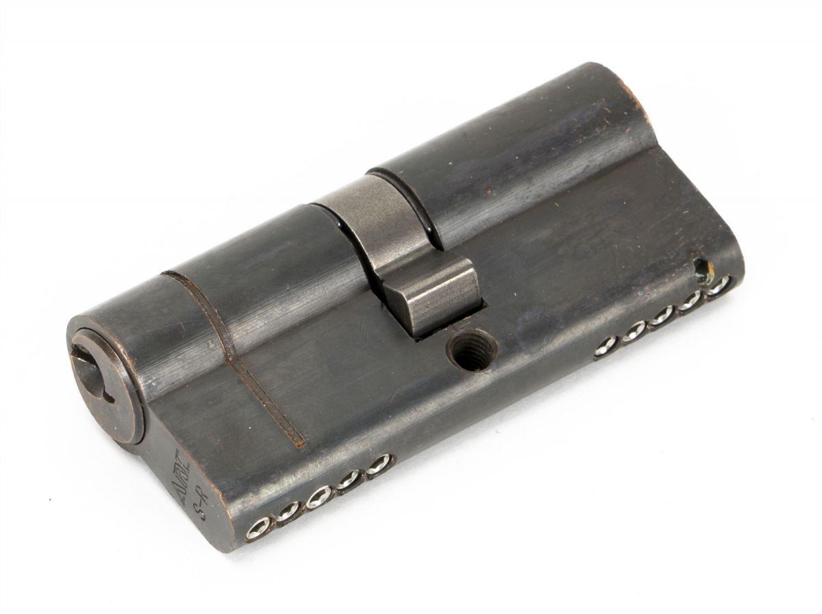 Aged Bronze 5-Pin Euro Cylinder
