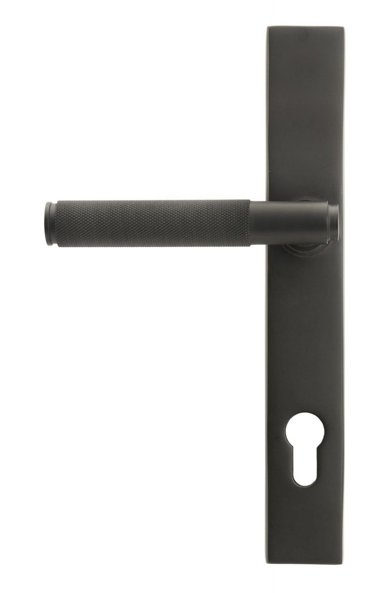 Aged Bronze Slimline Espag Lever Door Handle Back