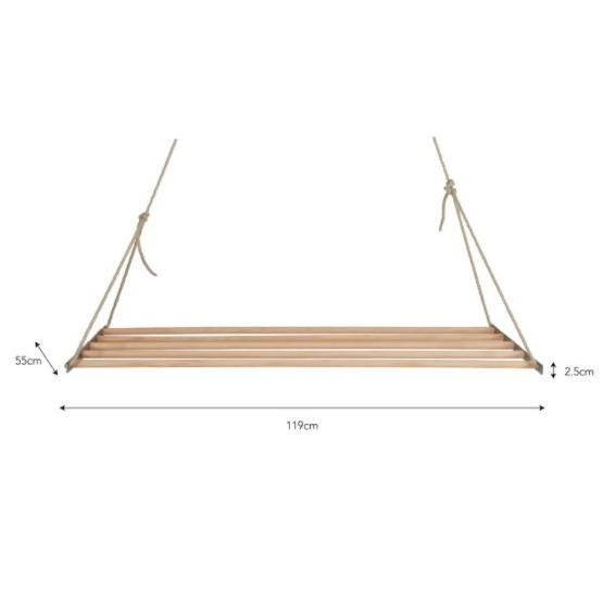 Beech Wood Kitchen Hanging Air Dryer Measurements