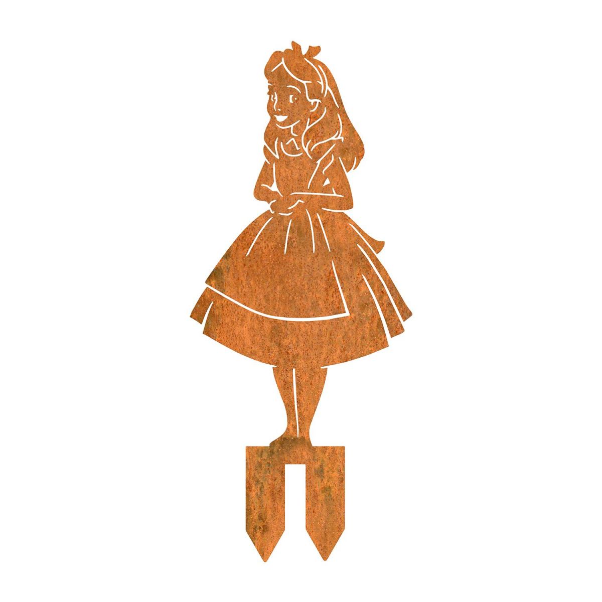 "Alice" Silhouette in a Rustic Finish