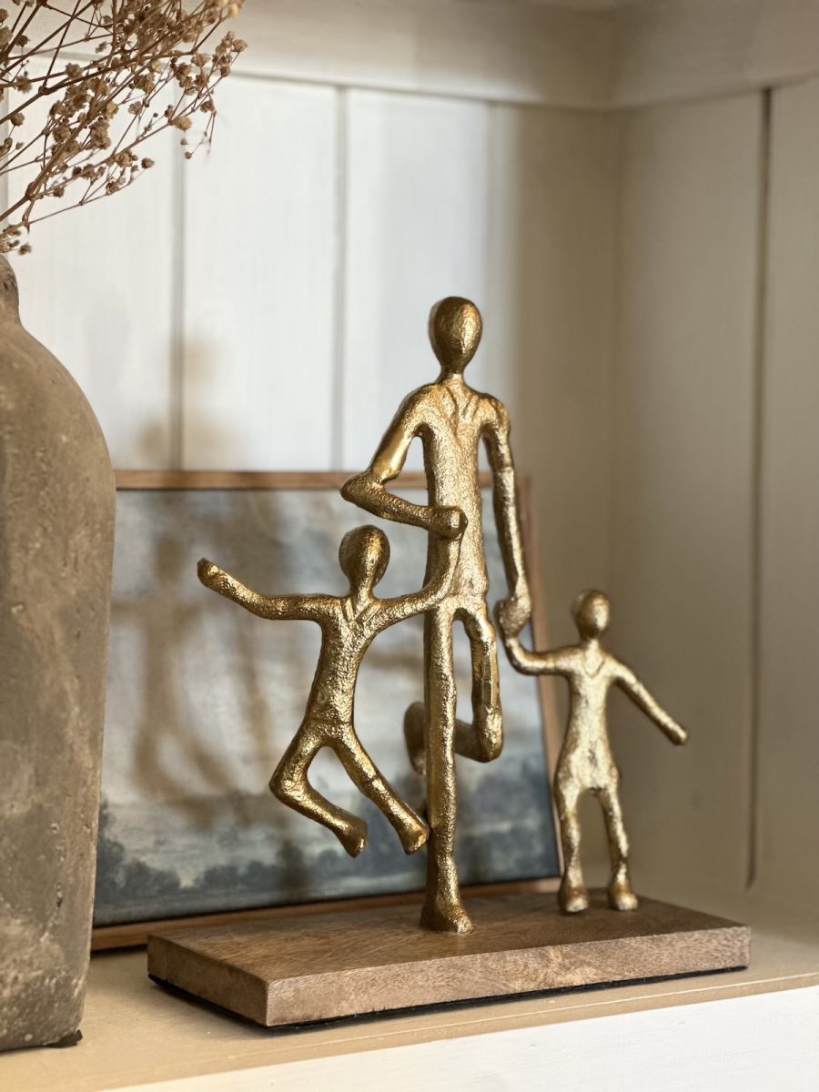 Angled view of home decor accessories