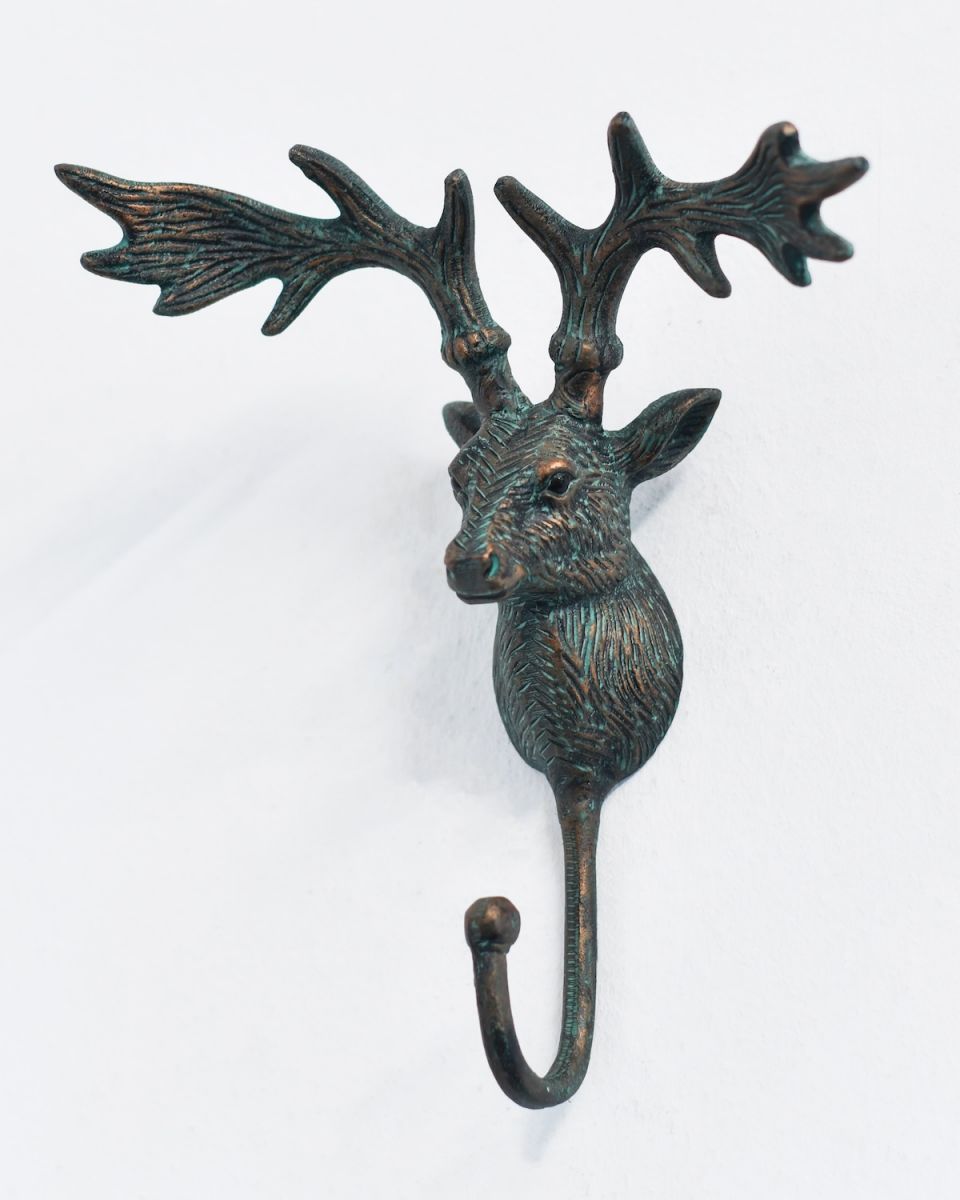 Verdigris Elk Hook