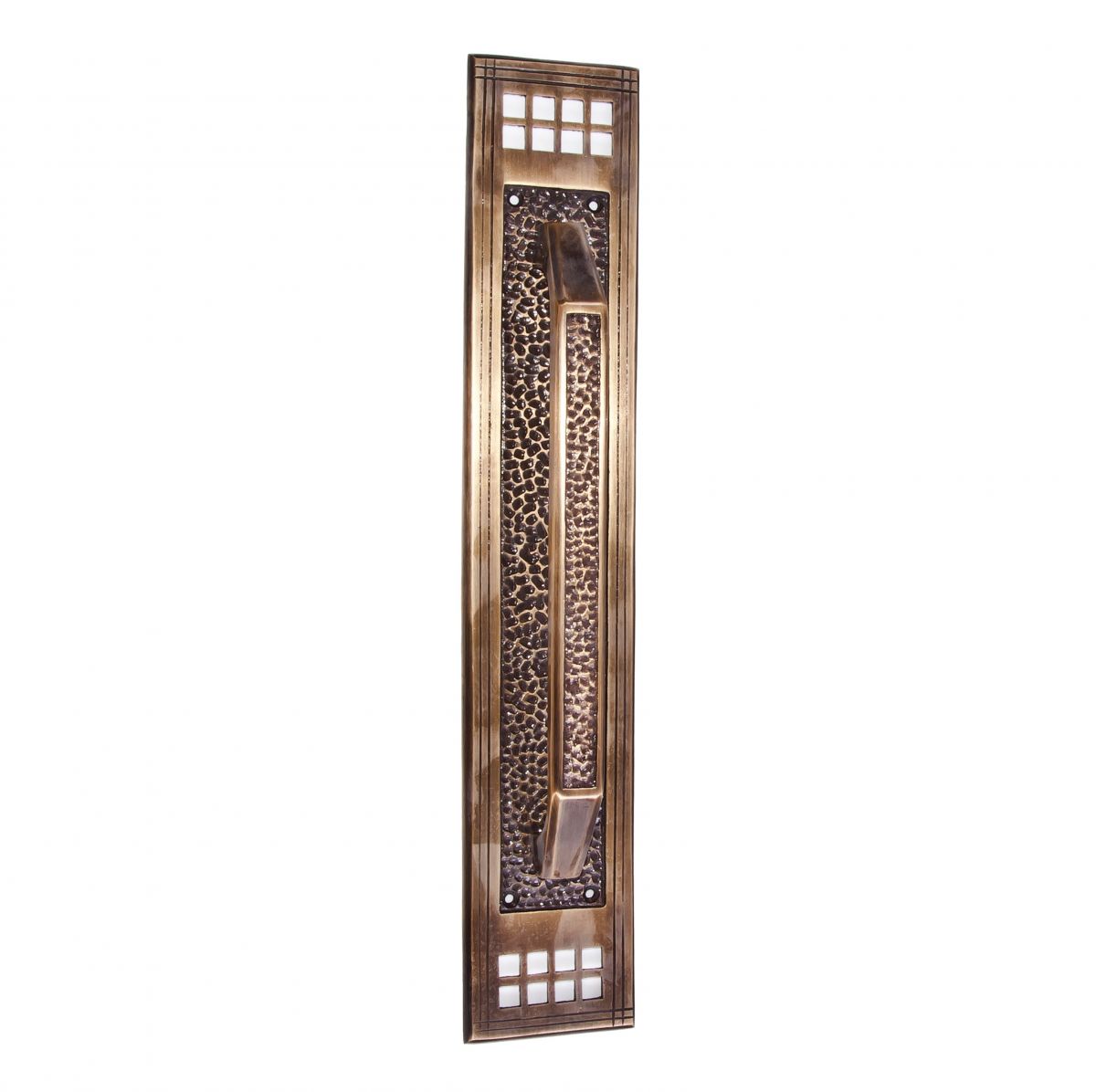 Large Antique Brass Door Pull Handle