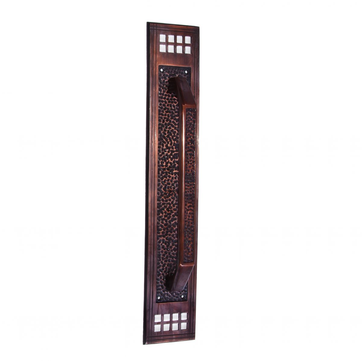 Large Antique Copper Pull Handle