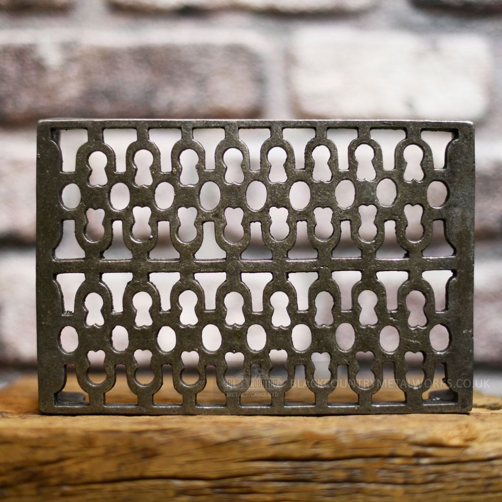 Antique Cast Iron Air Brick - 9" x 6"