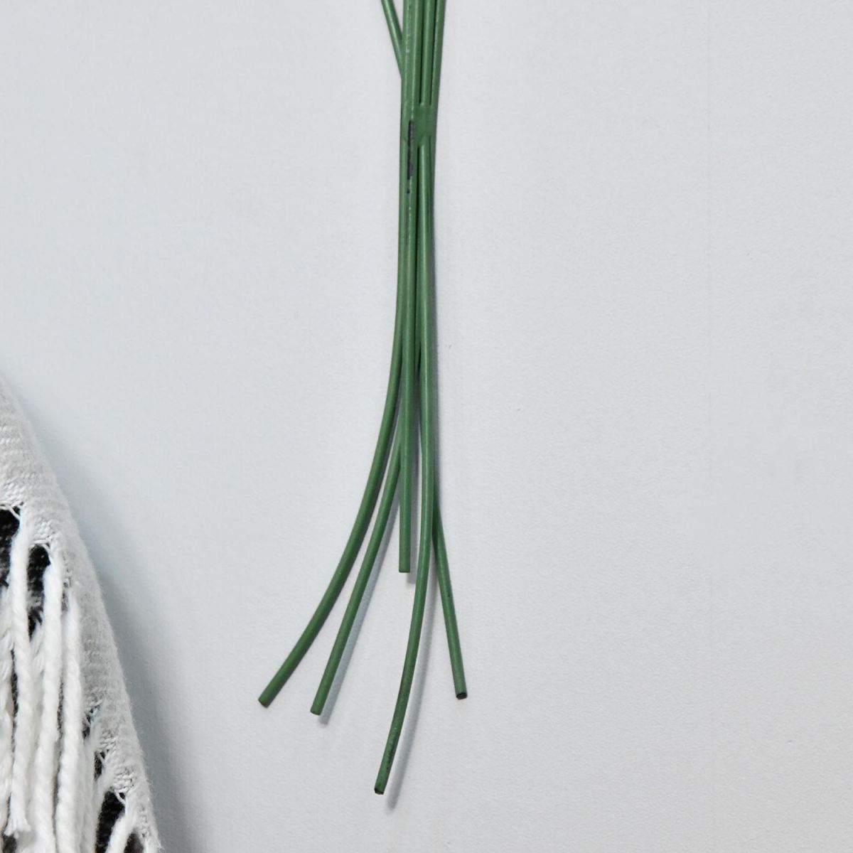 Close-up of the Green Finish on the Wall Art