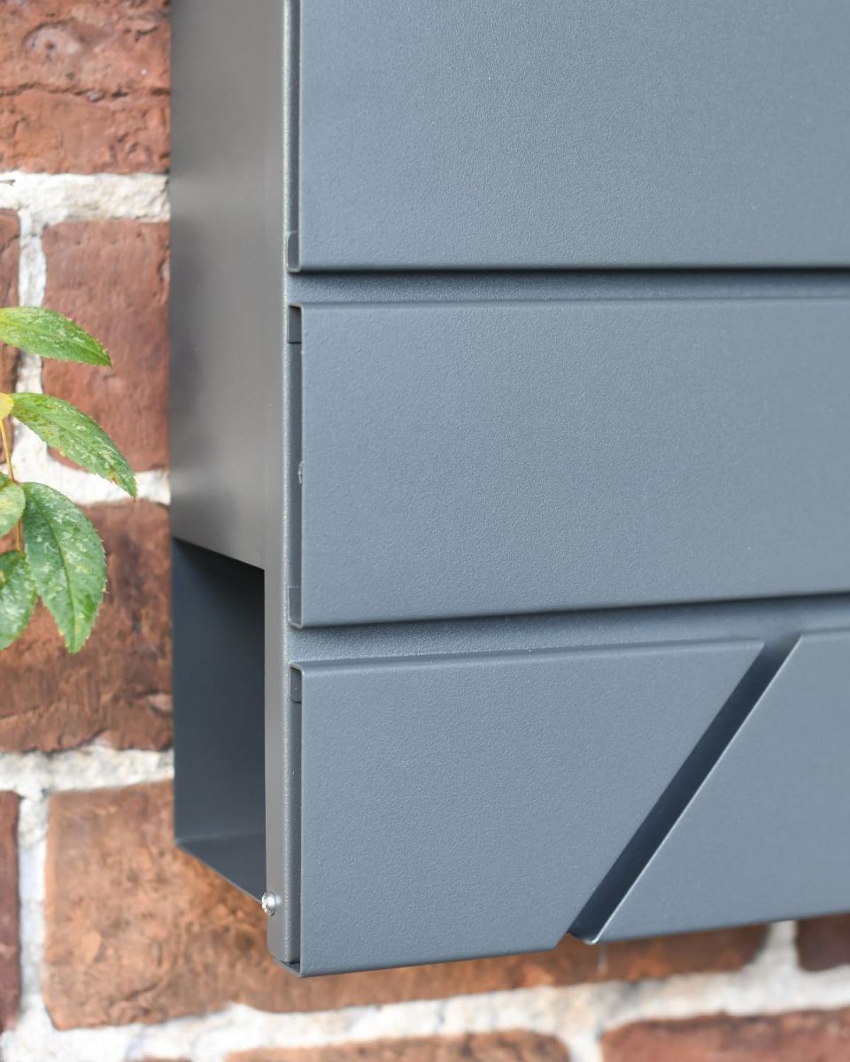Close-Up of Newspaper Holder