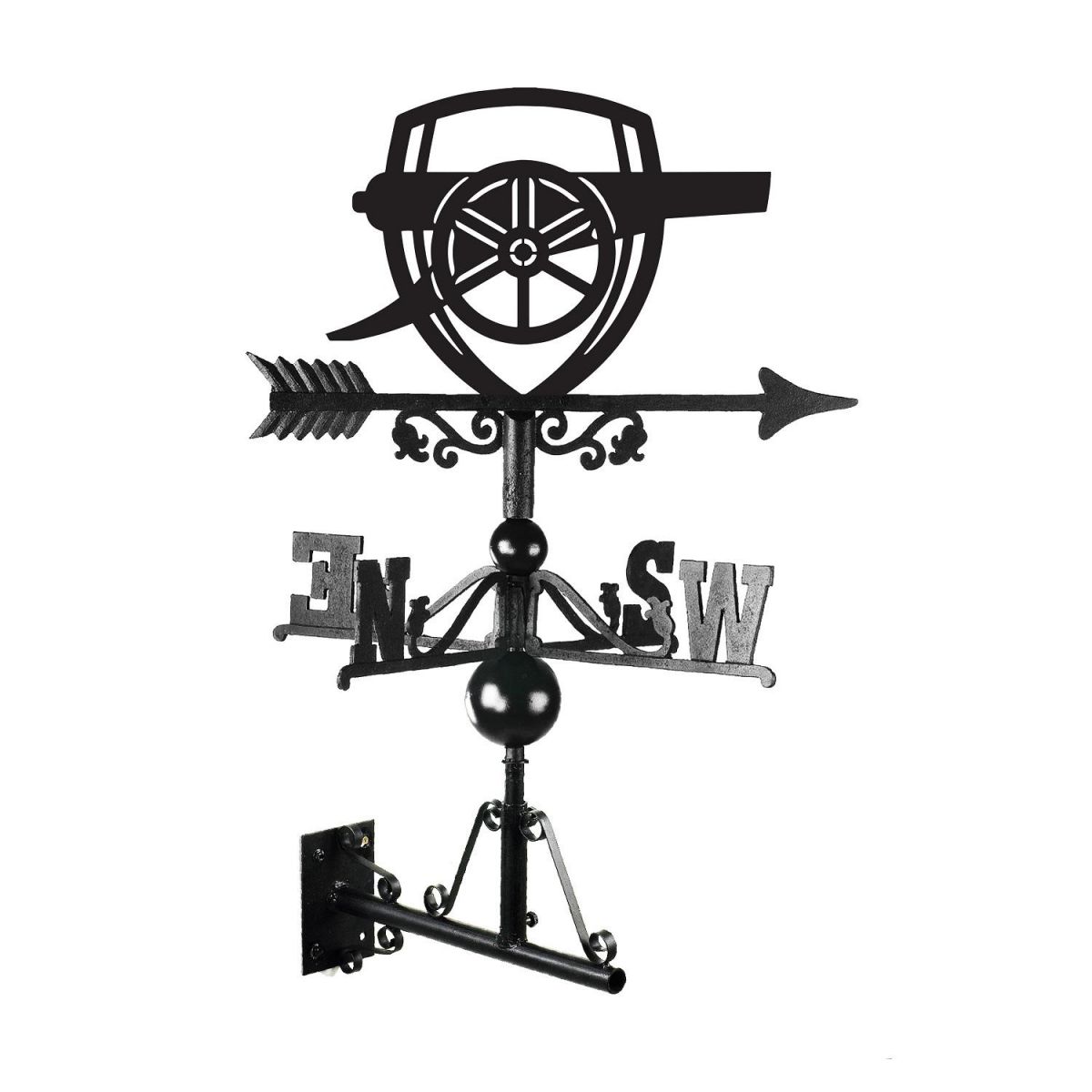 The Gunners Weathervane with Fixtures 