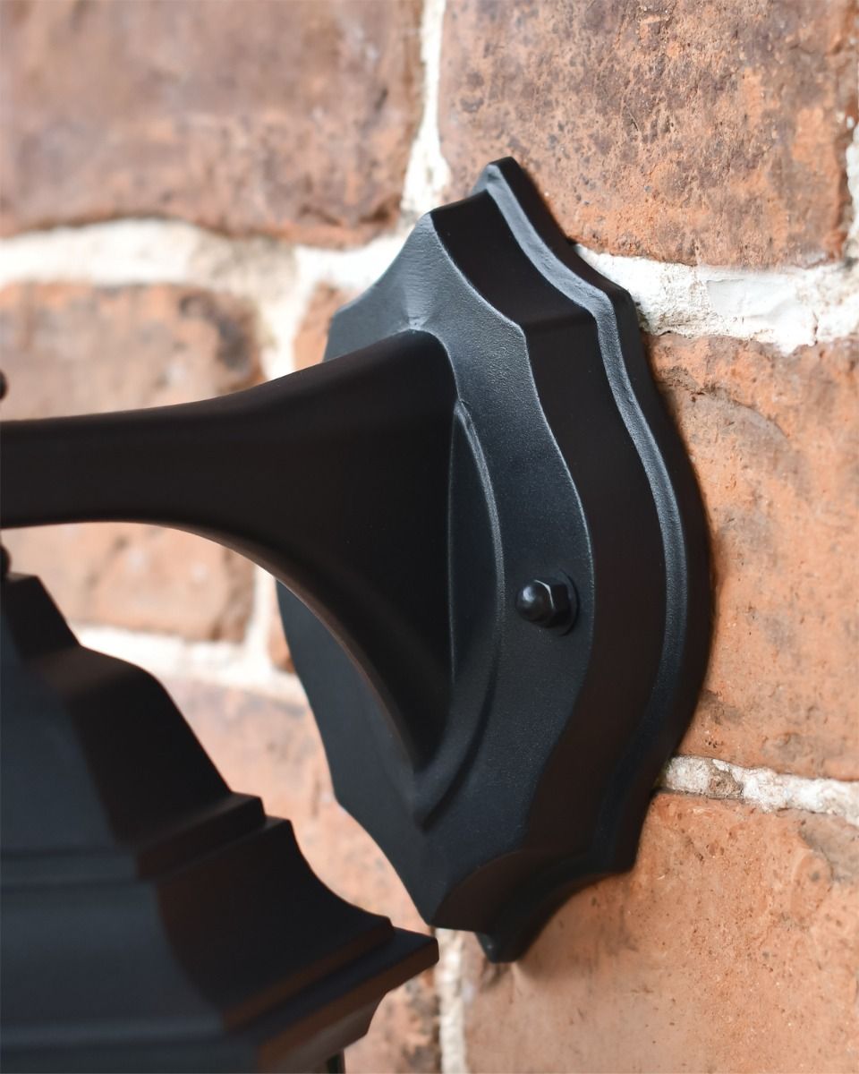 Close Up Of Top Fix on Wall Lantern 