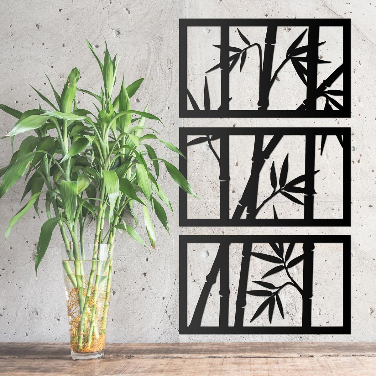 Bamboo Wall Art in the Home