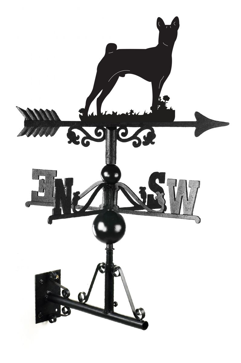 Basenji Dog Weathervane