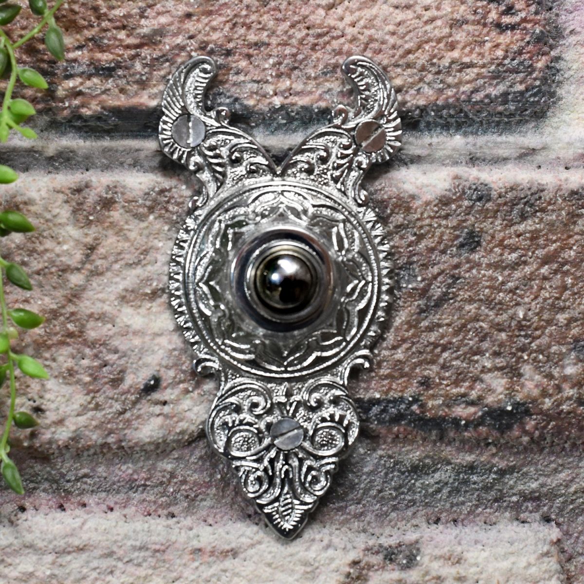 Traditional bright chrome Door Buzzer