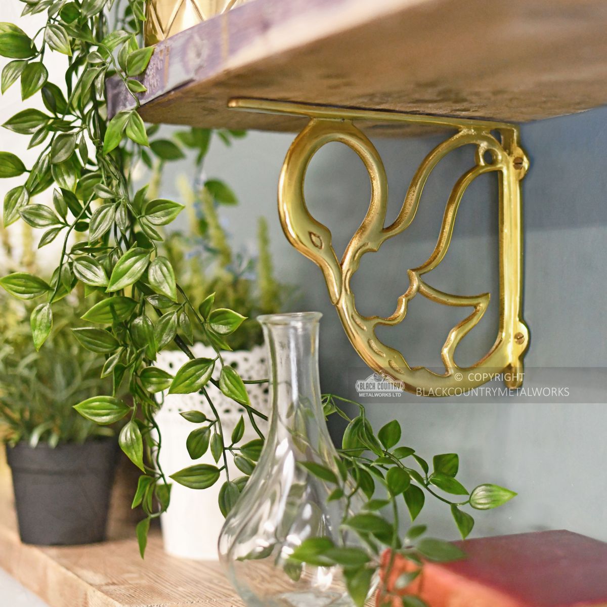 kitchen interior designed shelf bracket