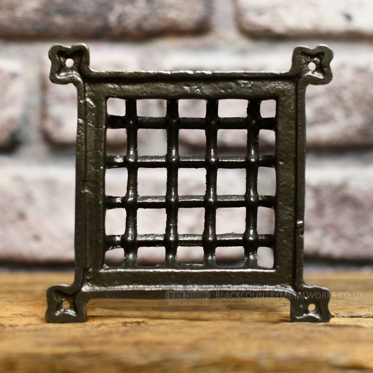 cast iron Air vent cover grill back