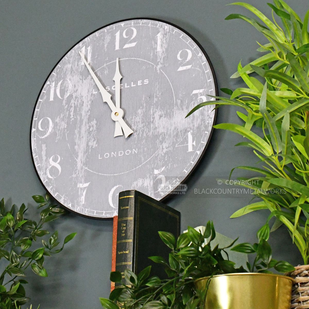 Wall Mounted clock in kitchen
