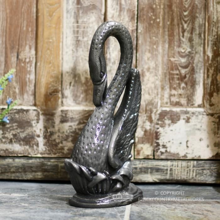 Swan Door Porter in Situ
