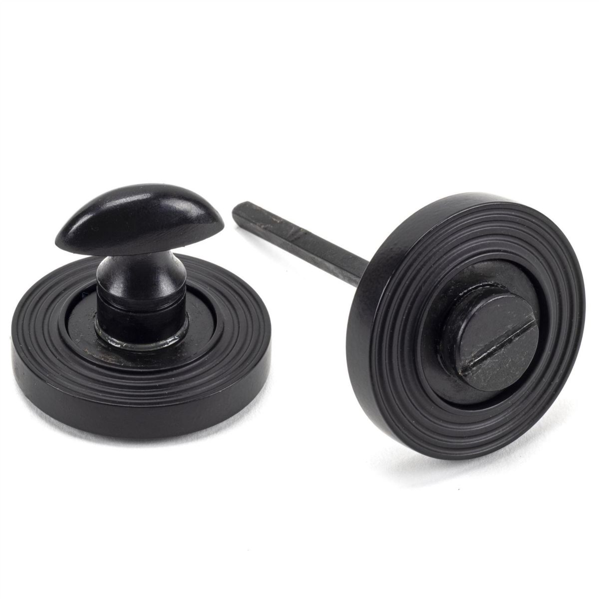 Beeswax Concealed Thumbturn Set with Layered Beehive Cover