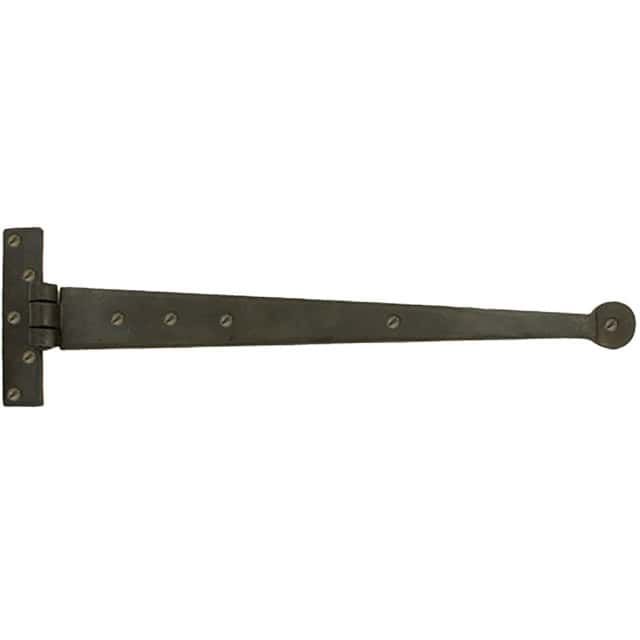18" Beeswax Round Ended Tee Hinges - Thumbnail