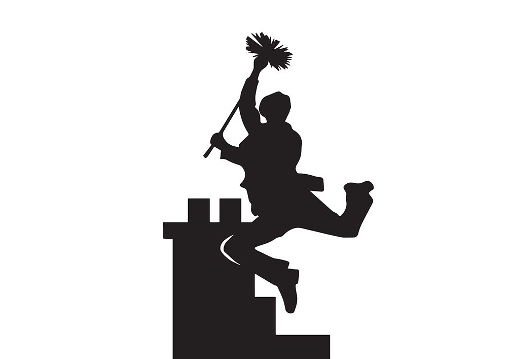 Weathervane Chimney Sweep