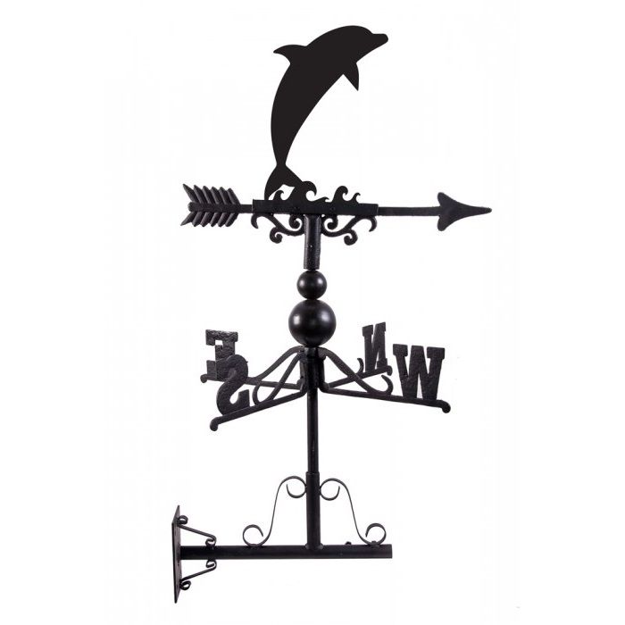 Weathervane with Dolphin in Full 