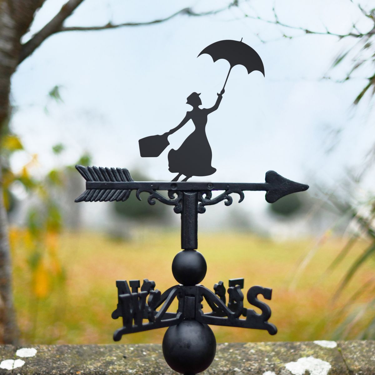 Classic Mary Poppins weathervane