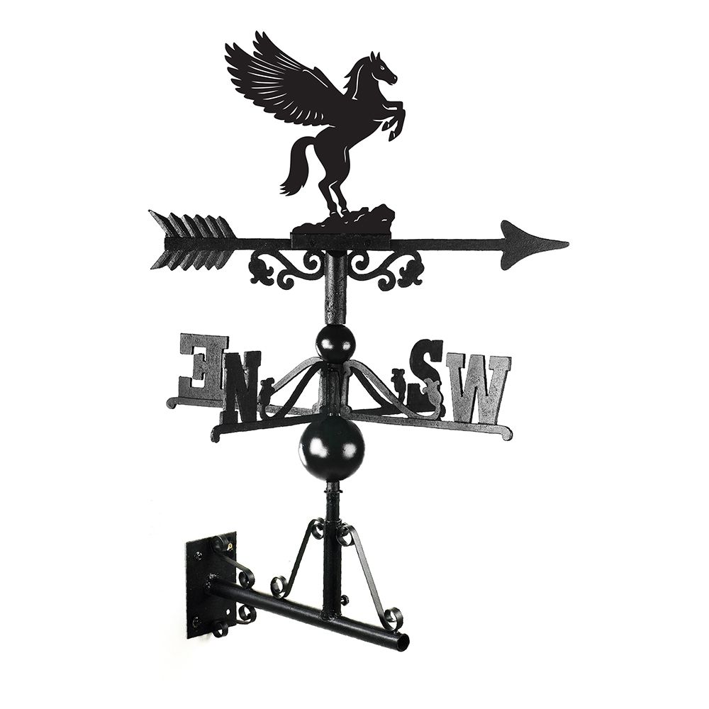 Pegasus Weathervane Created From Cast Iron