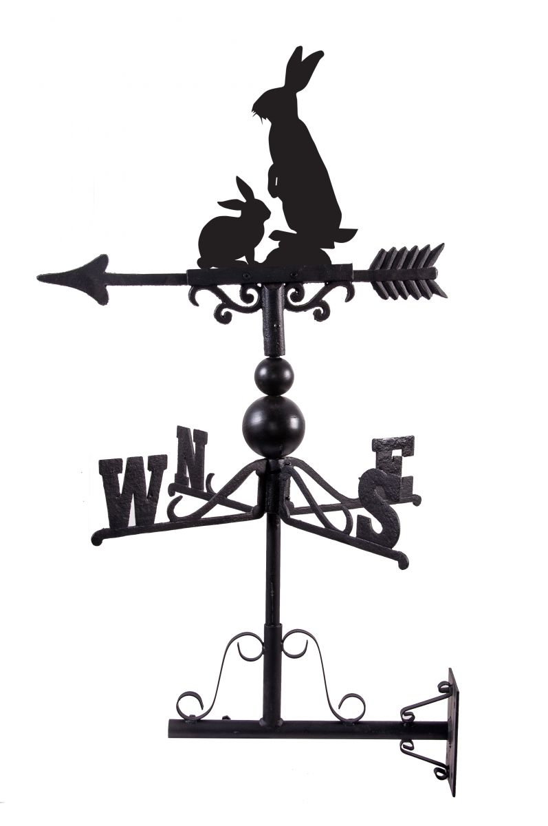 Bespoke Rabbit & Bunny Weathervaner