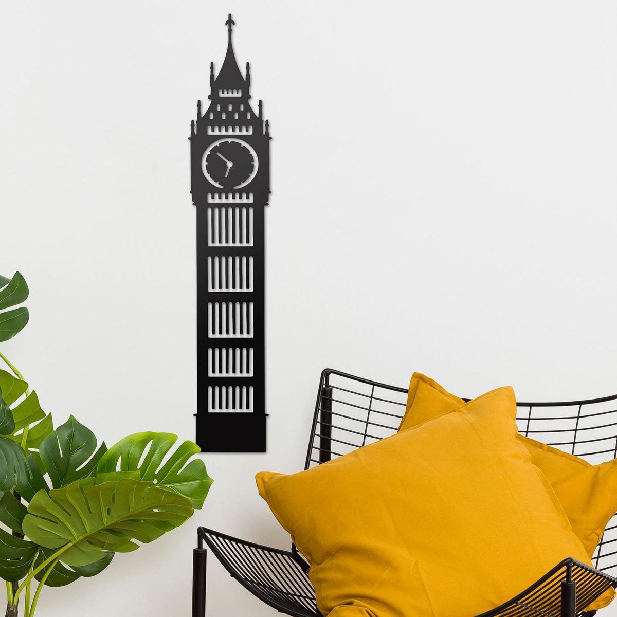 Big Ben Wall Art in Situ