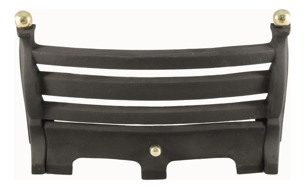 Black & Brass Vintage Fire Front