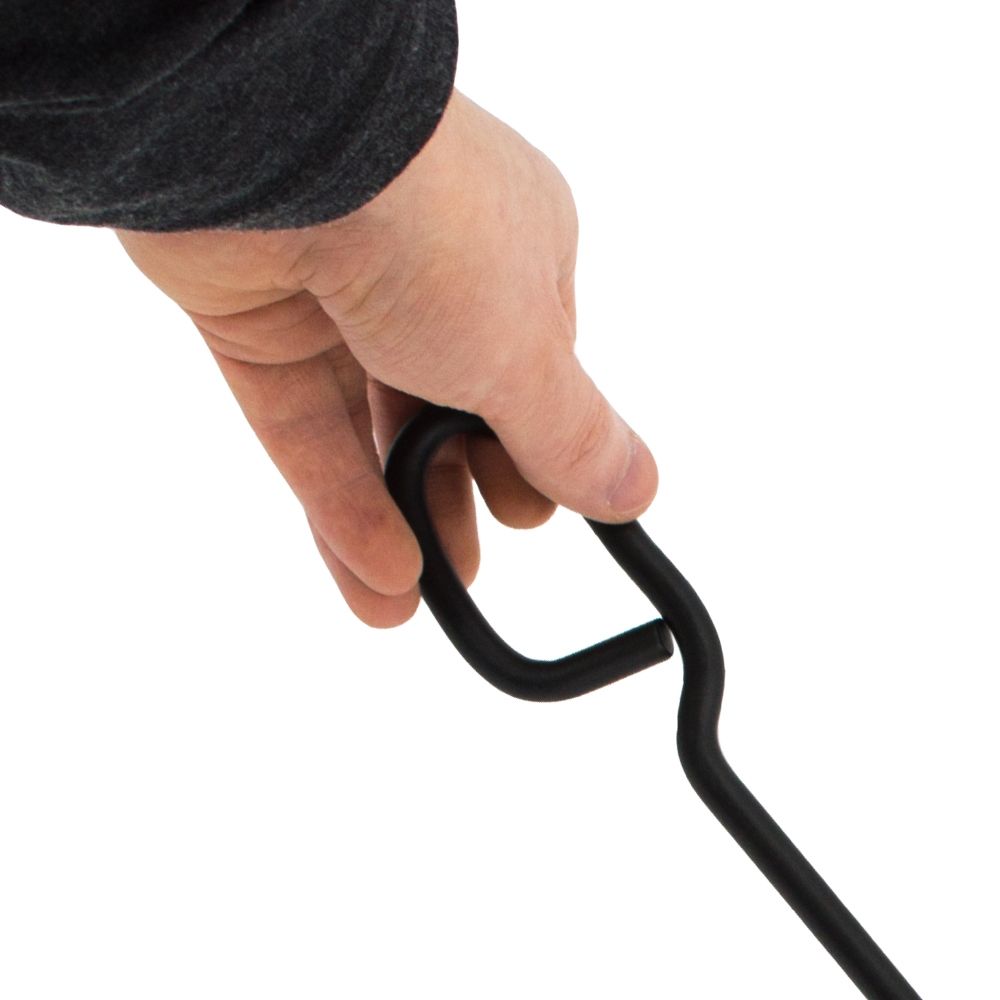 Black Fireside Brush - 51cm