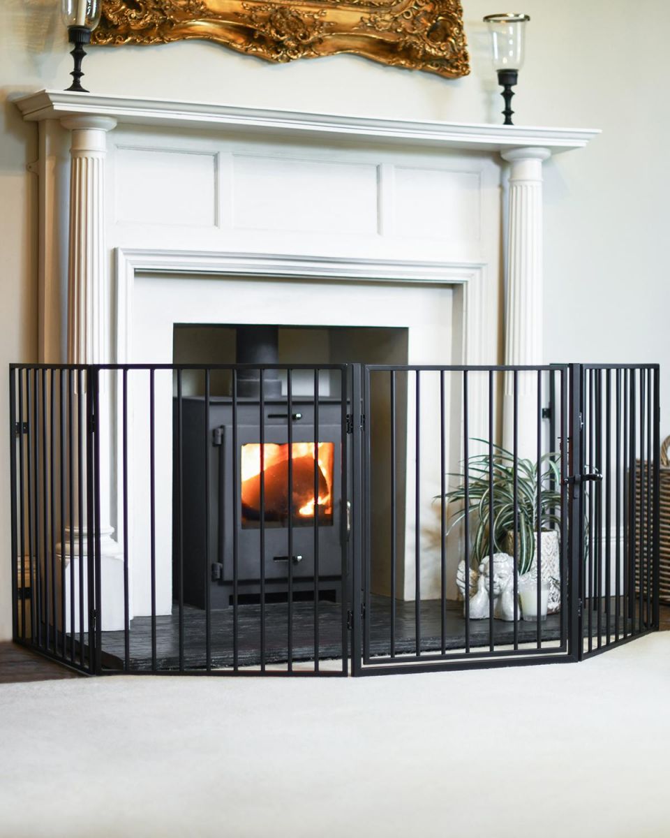 Five Panel Fire Surround in Situ in the Living Area