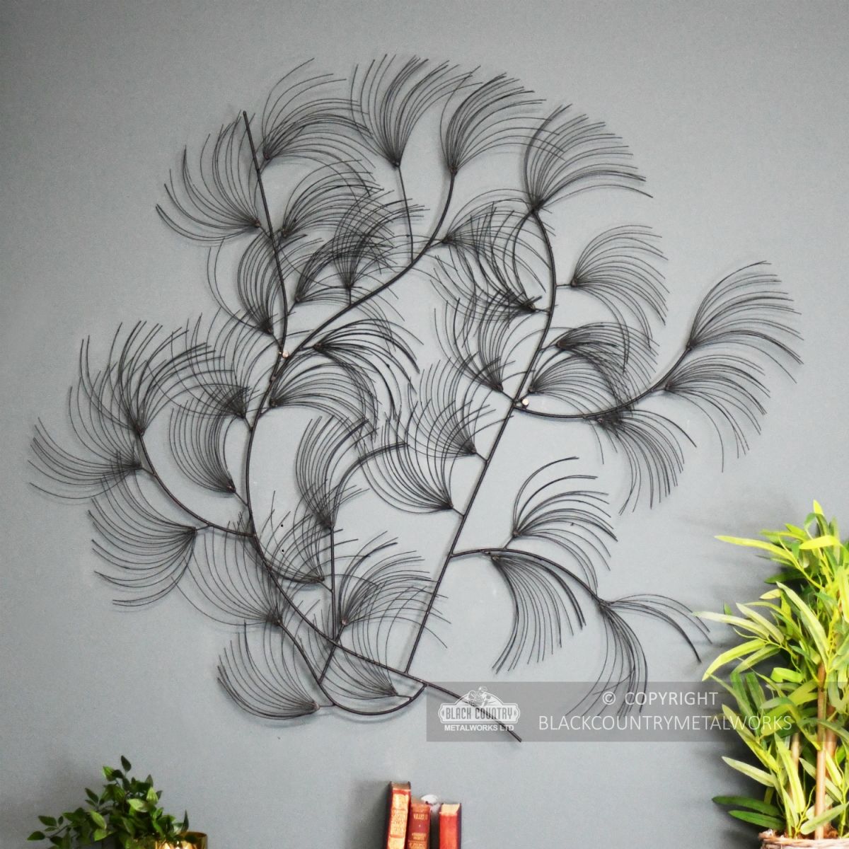 Black Moorcliffe Manor Wall Art